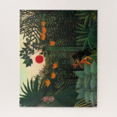 Puzzle Paysage tropical par Henri Rousseau (Vertical)