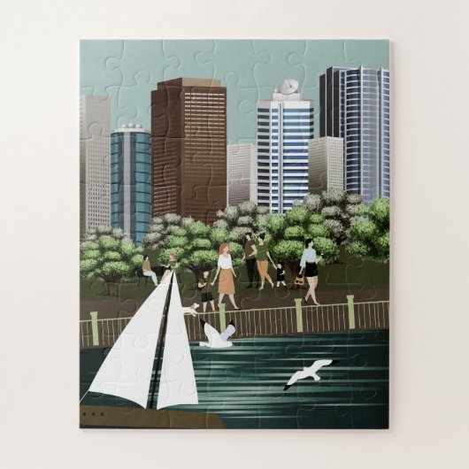 Puzzle Paysage urbain (Vertical)