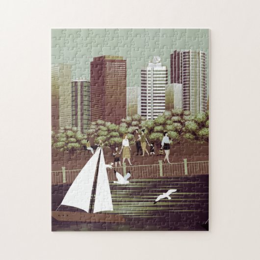 Puzzle paysage urbain (Vertical)
