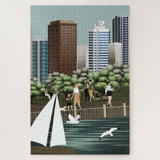 Puzzle Paysage urbain (Vertical)