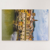 Puzzle Paysage urbain avec Ponte Vecchio, Florence, Itali (Horizontal)