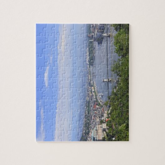 Puzzle Paysage urbain de Budapest (Vertical)