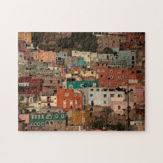 Puzzle Paysage urbain de Guanajuato, Mexique (Horizontal)