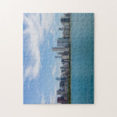 Puzzle Paysage urbain de jour de Chicago (Vertical)