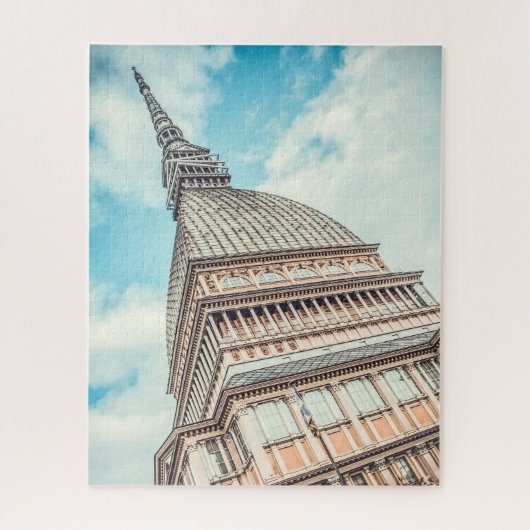 Puzzle Paysage urbain de Mole Antonelliana, Turin, Italie (Vertical)