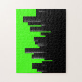 Puzzle paysage urbain vert (Vertical)