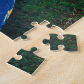 Puzzle Paysage vert de bateau (Côté)