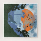 Puzzle Paysage Wolf Sun Mountains (Horizontal)