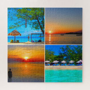 Puzzle paysages des îles gili