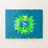 Puzzle Peace Be with You Art Print (Horizontal)