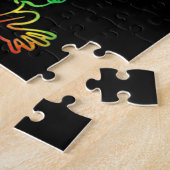 Puzzle Peace Courage Aimer Hope Frogs Hippie (Côté)