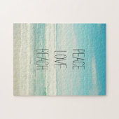 Puzzle Peace Love Beach (Horizontal)