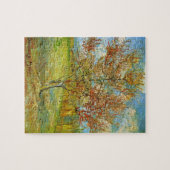 Puzzle Peach Tree rose en fleurs par Vincent van Gogh (Horizontal)