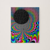 Puzzle Peackock un Delic - art de fractale (Vertical)