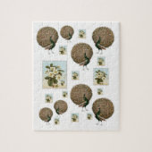 Puzzle Peacock (Vertical)