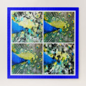 Puzzle Peacock Art (Horizontal)