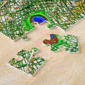 Puzzle Peacock Feathers (Côté)