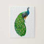 Puzzle Peacock Small (Vertical)