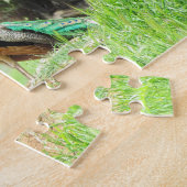 Puzzle - Peacock sur la colline (horiz.) (Côté)