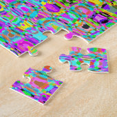 Puzzle Peacock violet (Côté)