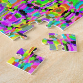 Puzzle Peacock violet (Côté)