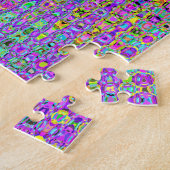 Puzzle Peacock violet (Côté)