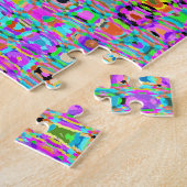 Puzzle Peacock violet (Côté)