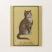 Puzzle Peake, le chat tabby de Chessie (Vertical)