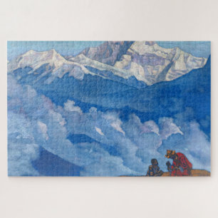 Puzzle Pearl of Searching, 1924 by Nicholas Roerich Poste