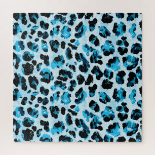 Puzzle Peau de Cheetah léopard : Aquarelle teinture Vinta