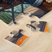 Puzzle Pêche à la basse drôle (Côté)