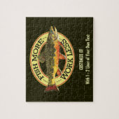 Puzzle Pêche à la mouche (Vertical)