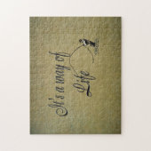 Puzzle Pêche à la mouche - c'est un mode de vie (Vertical)