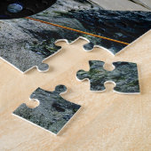 Puzzle pêche à la mouche sur la côte (Côté)