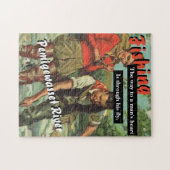 Puzzle Pêche à la mouche sur la rivière Pemigewasset Vint (Horizontal)