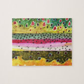 Puzzle Pêche à la truite (Horizontal)