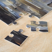 Puzzle Pêche à la truite de glace à la tronçonneuse (Côté)