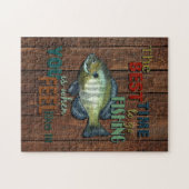 Puzzle Pêche rustique | Poisson rouge (Horizontal)