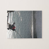 Puzzle Pêche terminée Pas De Travail Aujourd'Hui (Horizontal)