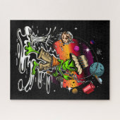 Puzzle Pêcheur de l'espace (Horizontal)