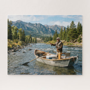 Puzzle Pêcheur sur la rivière Yellowstone