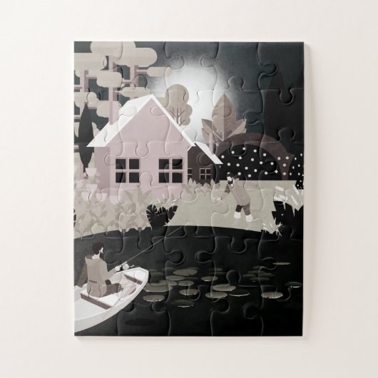 Puzzle Pêcheurs (Vertical)