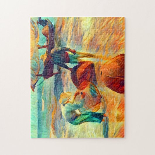 Puzzle Pêcheurs (Vertical)