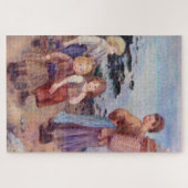 Puzzle Pêcheurs de moules par Renoir Impressionniste Pein (Horizontal)
