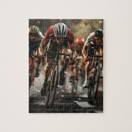 Puzzle Pédale Power : l'expérience du peloton (Vertical)