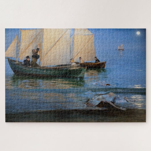 Puzzle Peder Severin Kroyer - Bateaux de pêche (Horizontal)