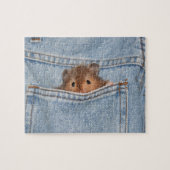 Puzzle Peekaboo Hamster (Horizontal)