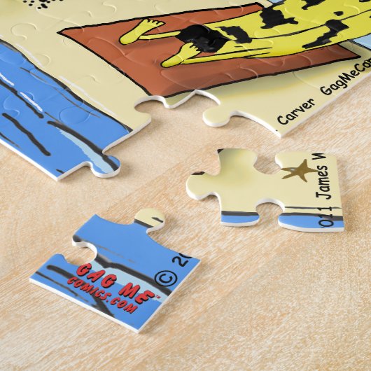 Puzzle "Peel de banane" (Côté)