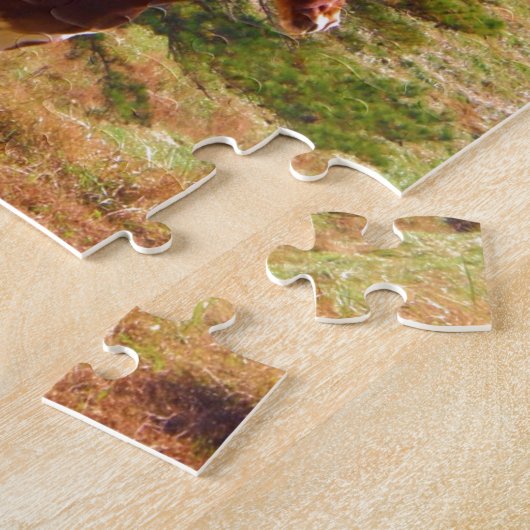 Puzzle Peint Poney par le pin (Côté)