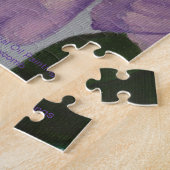 Puzzle Peint Purple Irises (Côté)